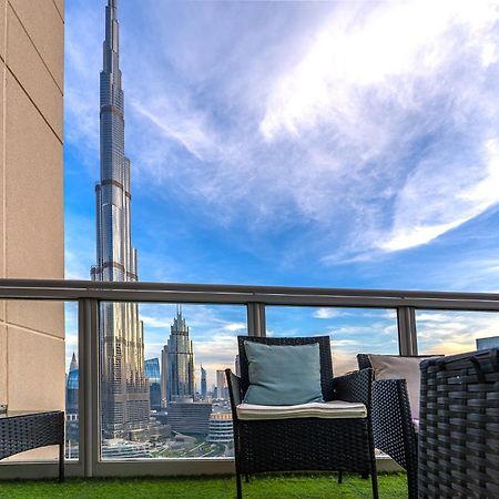 Spectacular Burj & Fountain View - Luxurious 3 Bedrooms & Maids Room - The Residences 迪拜 外观 照片