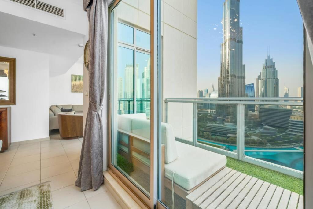 Spectacular Burj & Fountain View - Luxurious 3 Bedrooms & Maids Room - The Residences 迪拜 外观 照片