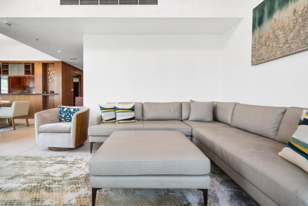 Spectacular Burj & Fountain View - Luxurious 3 Bedrooms & Maids Room - The Residences 迪拜 外观 照片