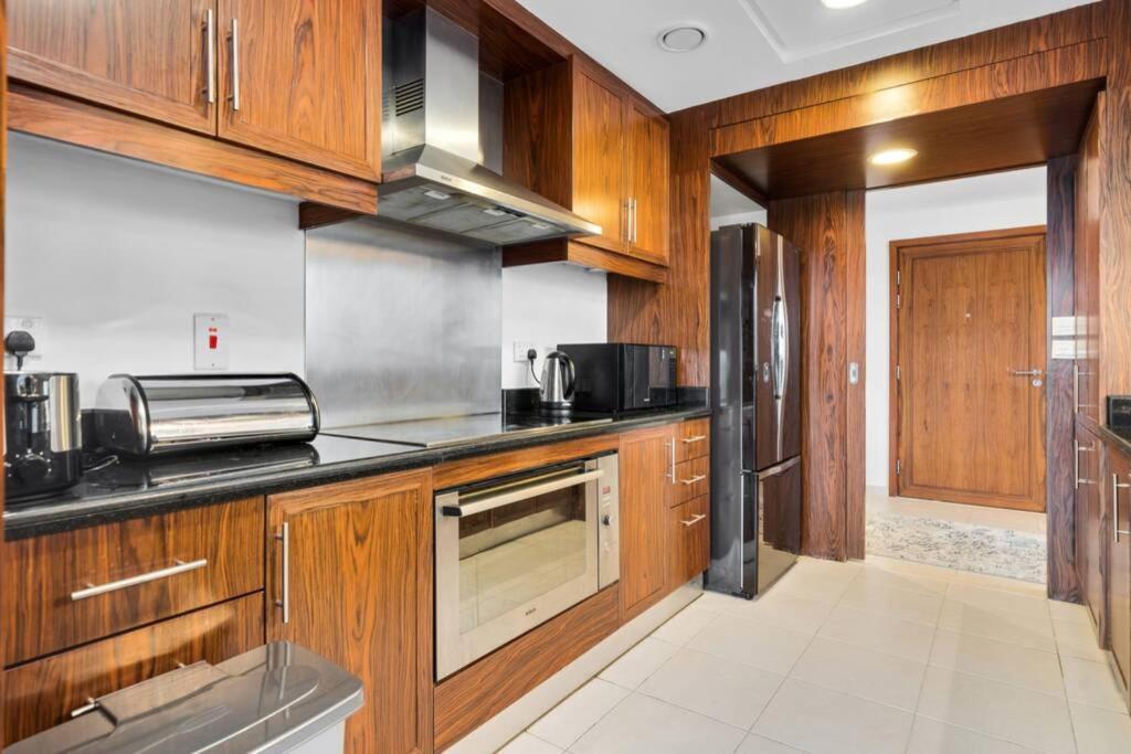 Spectacular Burj & Fountain View - Luxurious 3 Bedrooms & Maids Room - The Residences 迪拜 外观 照片