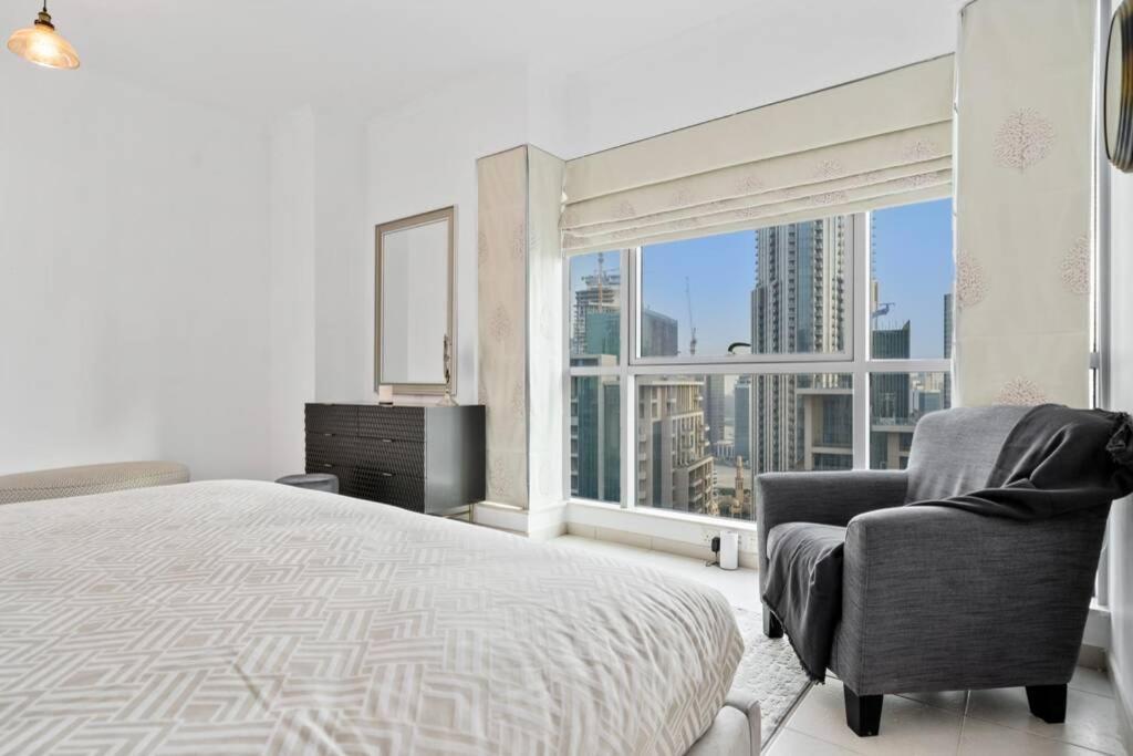 Spectacular Burj & Fountain View - Luxurious 3 Bedrooms & Maids Room - The Residences 迪拜 外观 照片