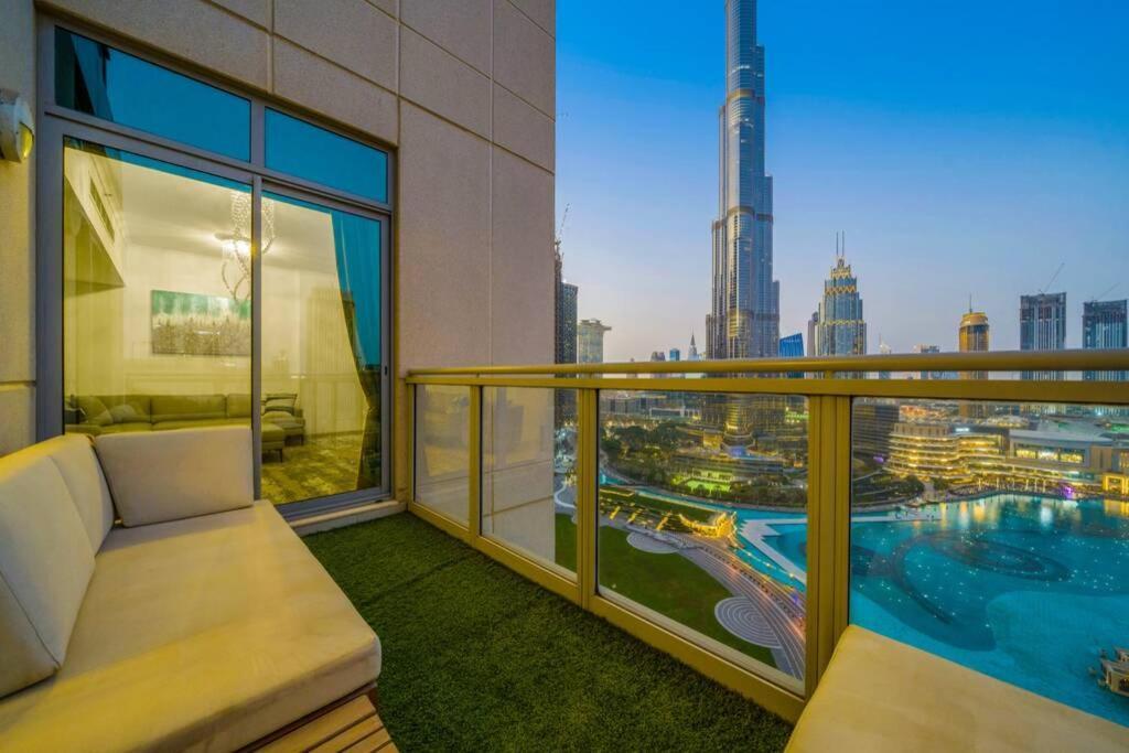 Spectacular Burj & Fountain View - Luxurious 3 Bedrooms & Maids Room - The Residences 迪拜 外观 照片