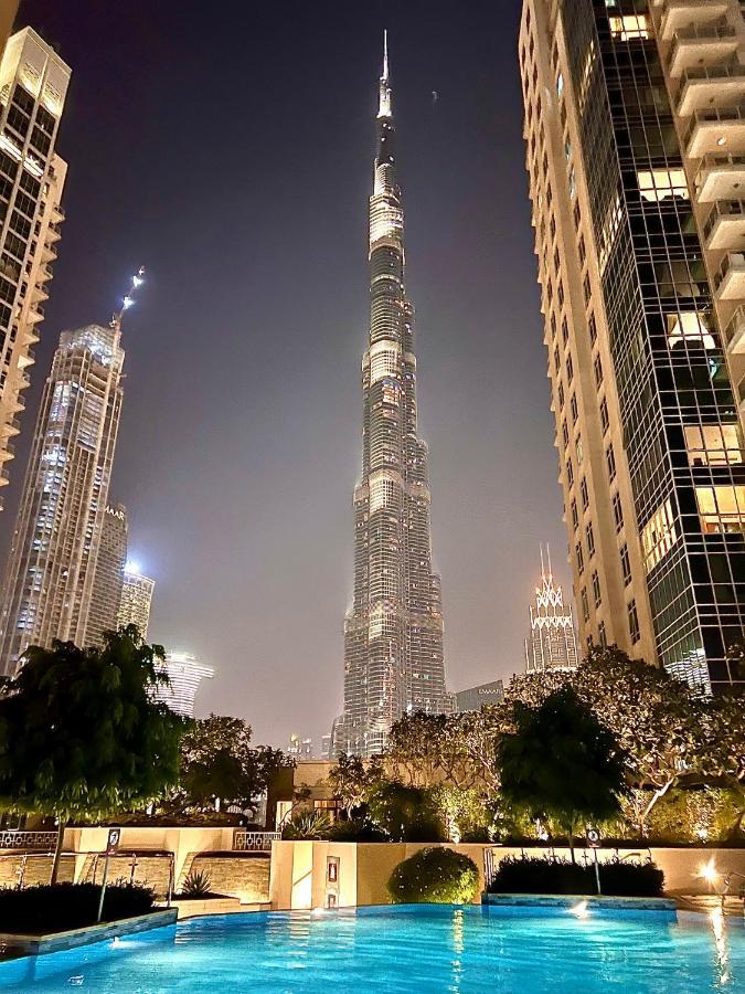Spectacular Burj & Fountain View - Luxurious 3 Bedrooms & Maids Room - The Residences 迪拜 外观 照片