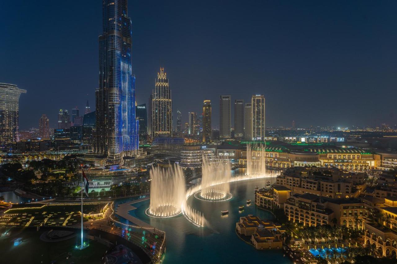 Spectacular Burj & Fountain View - Luxurious 3 Bedrooms & Maids Room - The Residences 迪拜 外观 照片