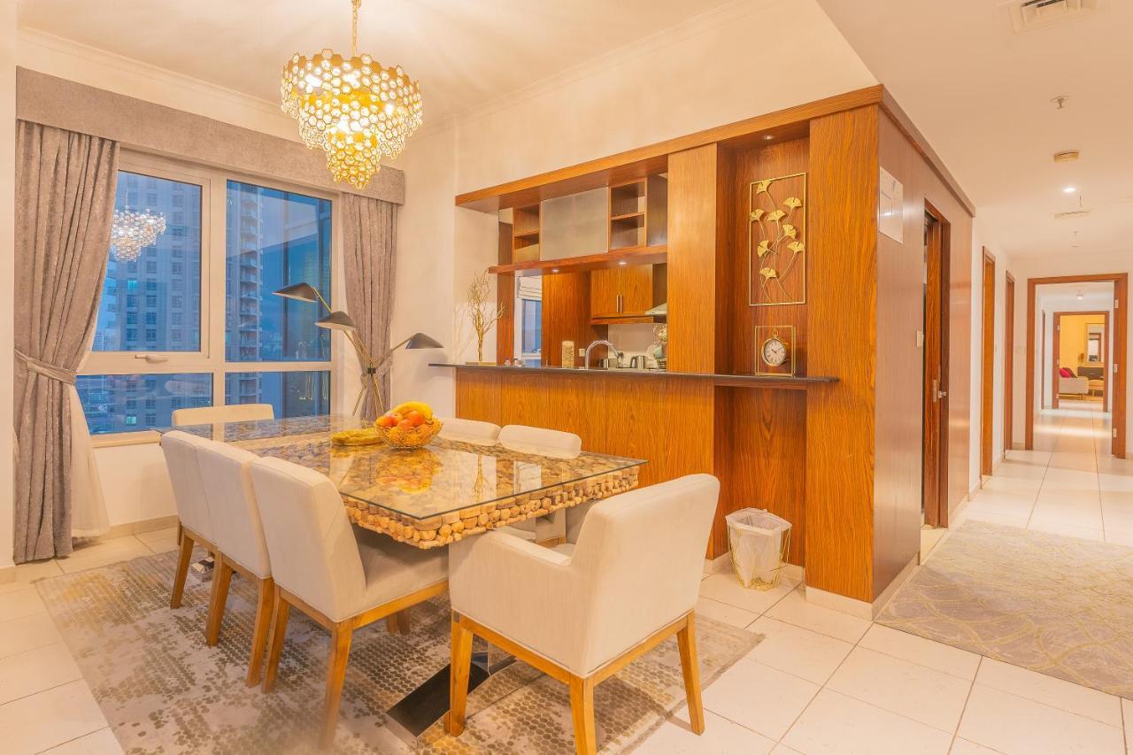 Spectacular Burj & Fountain View - Luxurious 3 Bedrooms & Maids Room - The Residences 迪拜 外观 照片