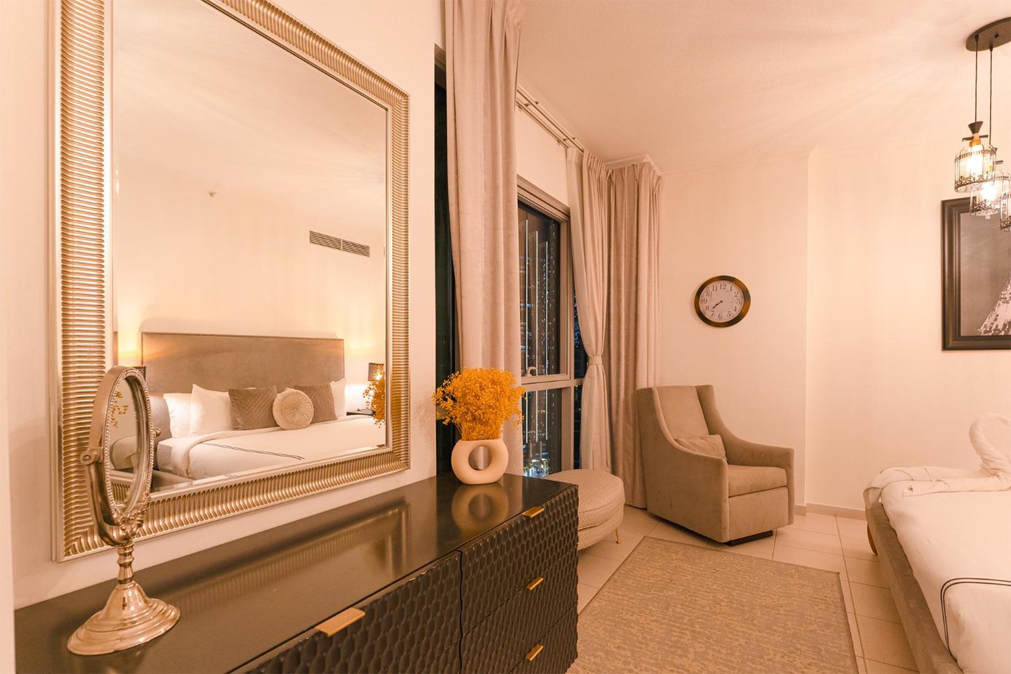 Spectacular Burj & Fountain View - Luxurious 3 Bedrooms & Maids Room - The Residences 迪拜 外观 照片